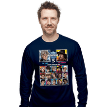 Load image into Gallery viewer, Daily_Deal_Shirts Long Sleeve Shirts, Unisex / Small / Navy Time Fighters 3rd vs 4th