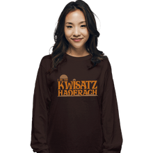 Load image into Gallery viewer, Shirts Long Sleeve Shirts, Unisex / Small / Dark Chocolate Kwisatz Haderach
