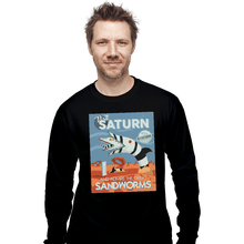 Load image into Gallery viewer, Shirts Long Sleeve Shirts, Unisex / Small / Black Visit Saturn