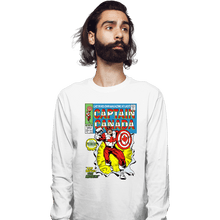 Load image into Gallery viewer, Daily_Deal_Shirts Long Sleeve Shirts, Unisex / Small / White Captain Canada
