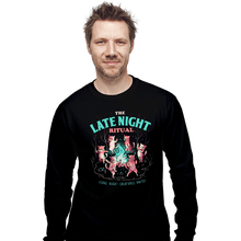 Load image into Gallery viewer, Daily_Deal_Shirts Long Sleeve Shirts, Unisex / Small / Black The Late Night Ritual