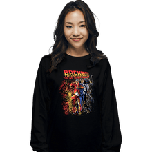 Load image into Gallery viewer, Secret_Shirts Long Sleeve Shirts, Unisex / Small / Black Back To The Upside Down