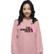 Load image into Gallery viewer, Secret_Shirts Long Sleeve Shirts, Unisex / Small / Pink The Nom Nom Face