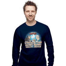 Load image into Gallery viewer, Shirts Long Sleeve Shirts, Unisex / Small / Navy Throne Fighter