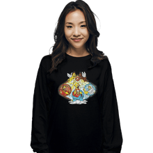 Load image into Gallery viewer, Shirts Long Sleeve Shirts, Unisex / Small / Black Holy Donut