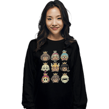 Load image into Gallery viewer, Shirts Long Sleeve Shirts, Unisex / Small / Black Evil Waifus