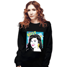 Load image into Gallery viewer, Shirts Long Sleeve Shirts, Unisex / Small / Black 80s Kelly