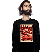 Load image into Gallery viewer, Shirts Long Sleeve Shirts, Unisex / Small / Black Robot Rampage