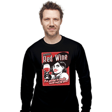 Load image into Gallery viewer, Shirts Long Sleeve Shirts, Unisex / Small / Black Dimitrescu Wine