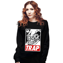 Load image into Gallery viewer, Shirts Long Sleeve Shirts, Unisex / Small / Black Trap