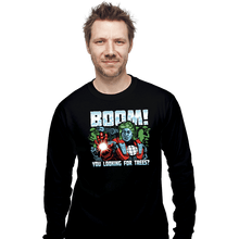 Load image into Gallery viewer, Secret_Shirts Long Sleeve Shirts, Unisex / Small / Black The Captain Machine