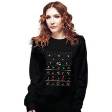 Load image into Gallery viewer, Shirts Long Sleeve Shirts, Unisex / Small / Black Chip n Dale Christmas Rangers