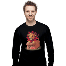 Load image into Gallery viewer, Shirts Long Sleeve Shirts, Unisex / Small / Black Adopt This King