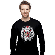 Load image into Gallery viewer, Shirts Long Sleeve Shirts, Unisex / Small / Black Forest Spirit Protector