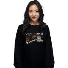 Load image into Gallery viewer, Shirts Long Sleeve Shirts, Unisex / Small / Black Retro Viper MK II