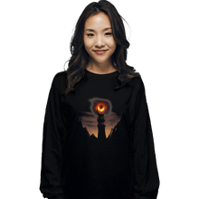 Load image into Gallery viewer, Shirts Long Sleeve Shirts, Unisex / Small / Black Black Hole Sauron