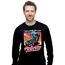 Load image into Gallery viewer, Secret_Shirts Long Sleeve Shirts, Unisex / Small / Black The Terminaptor