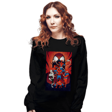 Load image into Gallery viewer, Daily_Deal_Shirts Long Sleeve Shirts, Unisex / Small / Black Spider Wars
