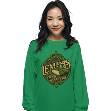 Load image into Gallery viewer, Shirts Long Sleeve Shirts, Unisex / Small / Irish Green Lembas Bread