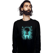 Load image into Gallery viewer, Shirts Long Sleeve Shirts, Unisex / Small / Black Voyages In Space