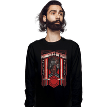 Load image into Gallery viewer, Shirts Long Sleeve Shirts, Unisex / Small / Black Knights Of Ren