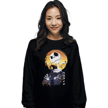Load image into Gallery viewer, Shirts Long Sleeve Shirts, Unisex / Small / Black Ukiyo E Jack