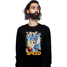 Load image into Gallery viewer, Daily_Deal_Shirts Long Sleeve Shirts, Unisex / Small / Black Top Speed