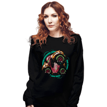 Load image into Gallery viewer, Secret_Shirts Long Sleeve Shirts, Unisex / Small / Black Galactic Bomber