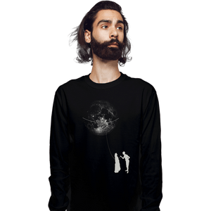 Shirts Long Sleeve Shirts, Unisex / Small / Black Give You The Moon