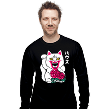 Load image into Gallery viewer, Daily_Deal_Shirts Long Sleeve Shirts, Unisex / Small / Black Lucky Hausu