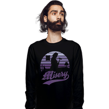 Load image into Gallery viewer, Shirts Long Sleeve Shirts, Unisex / Small / Black Misery Sunset