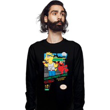 Load image into Gallery viewer, Secret_Shirts Long Sleeve Shirts, Unisex / Small / Black Sesame Streets of Rage