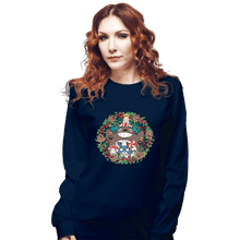 Load image into Gallery viewer, Secret_Shirts Long Sleeve Shirts, Unisex / Small / Navy Wonderful Time Of The Year