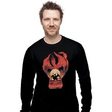 Load image into Gallery viewer, Shirts Long Sleeve Shirts, Unisex / Small / Black Red Pocket Gaming