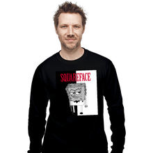 Load image into Gallery viewer, Shirts Long Sleeve Shirts, Unisex / Small / Black Squareface