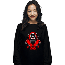 Load image into Gallery viewer, Secret_Shirts Long Sleeve Shirts, Unisex / Small / Black Squid Game Banzai