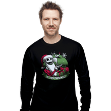 Load image into Gallery viewer, Daily_Deal_Shirts Long Sleeve Shirts, Unisex / Small / Black Is This Christmas?