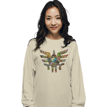 Load image into Gallery viewer, Secret_Shirts Long Sleeve Shirts, Unisex / Small / Natural Monsters Draw Near