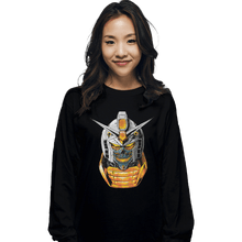 Load image into Gallery viewer, Shirts Long Sleeve Shirts, Unisex / Small / Black Skull Warrior