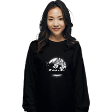 Load image into Gallery viewer, Daily_Deal_Shirts Long Sleeve Shirts, Unisex / Small / Black Moonlight Digivolution
