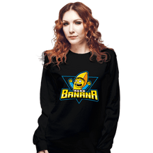 Load image into Gallery viewer, Daily_Deal_Shirts Long Sleeve Shirts, Unisex / Small / Black Go Banana