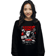 Load image into Gallery viewer, Daily_Deal_Shirts Long Sleeve Shirts, Unisex / Small / Black King Of Horror