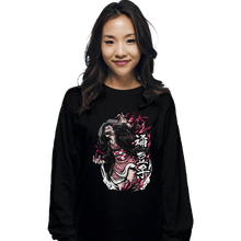 Load image into Gallery viewer, Shirts Long Sleeve Shirts, Unisex / Small / Black Nezuko Rage