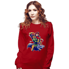 Load image into Gallery viewer, Last_Chance_Shirts Long Sleeve Shirts, Unisex / Small / Red Full Armor Hunter