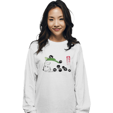 Load image into Gallery viewer, Shirts Long Sleeve Shirts, Unisex / Small / White Ink Forest
