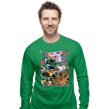 Load image into Gallery viewer, Daily_Deal_Shirts Long Sleeve Shirts, Unisex / Small / Irish Green Dragon Roast Crunch