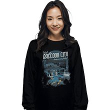 Load image into Gallery viewer, Shirts Long Sleeve Shirts, Unisex / Small / Black Visit Raccoon City
