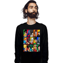 Load image into Gallery viewer, Daily_Deal_Shirts Long Sleeve Shirts, Unisex / Small / Black Anime VS Anime