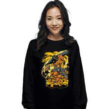 Load image into Gallery viewer, Shirts Long Sleeve Shirts, Unisex / Small / Black Alien vs. Predator Arcade Heroes