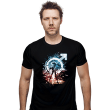 Load image into Gallery viewer, Shirts Fitted Shirts, Mens / Small / Black Mars Storm